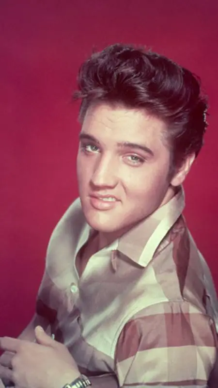 ai character: Elvis Presley  background