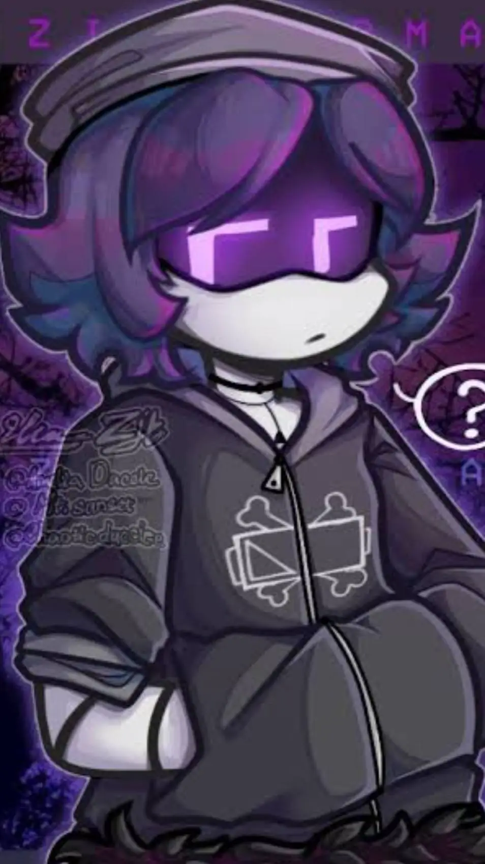 ai character: drunk uzi background