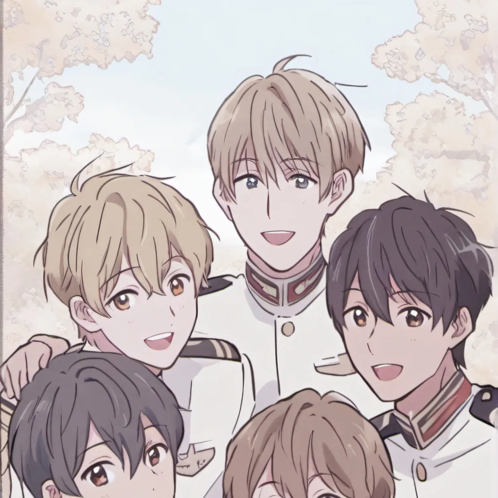 chat with ai character: Friend group