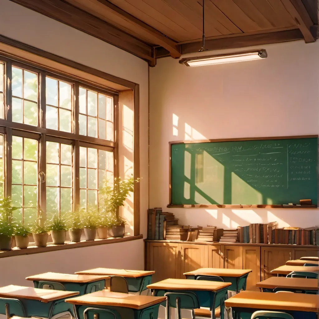 chat with ai character: New school ￼