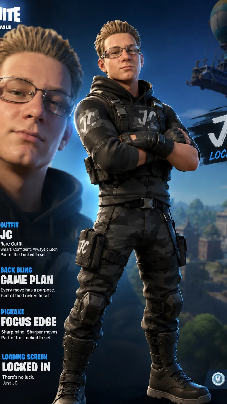 ai character: JC background