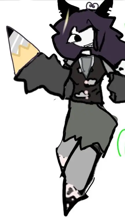 ai character: white sky my OCfpe background