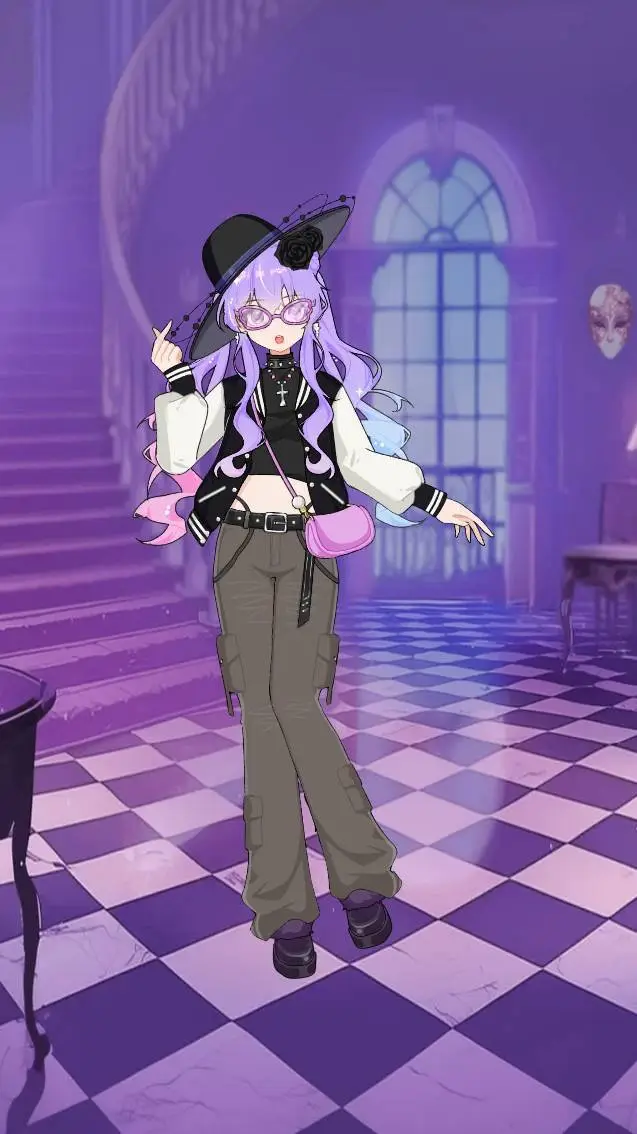 ai character: Roxanne wolf  background