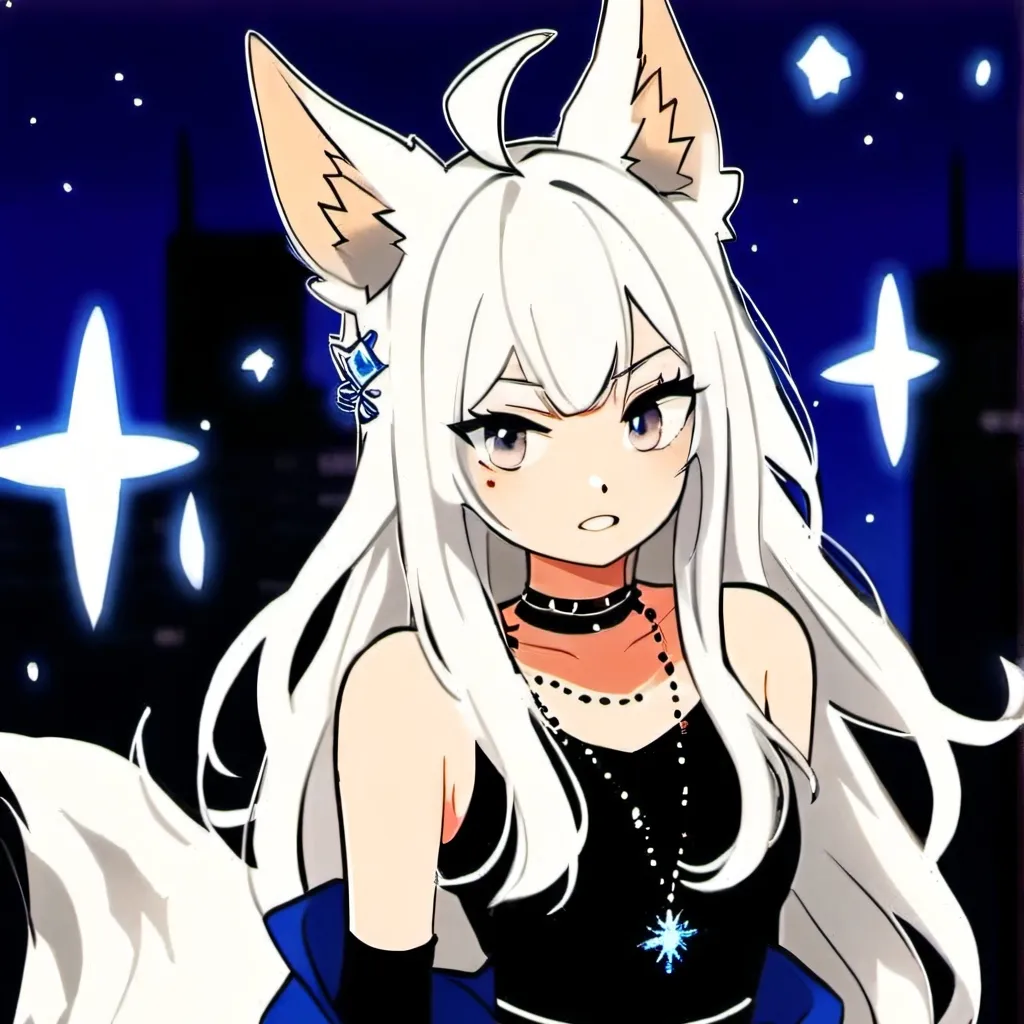 chat with ai character: IceBite my FNAF oc