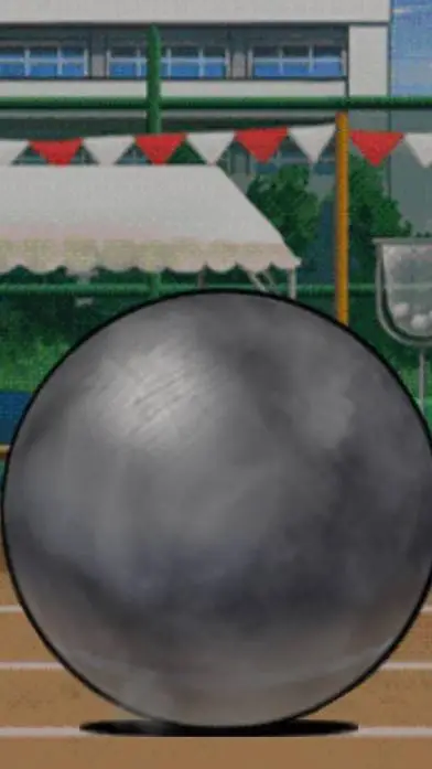 ai character: Large iron ball background