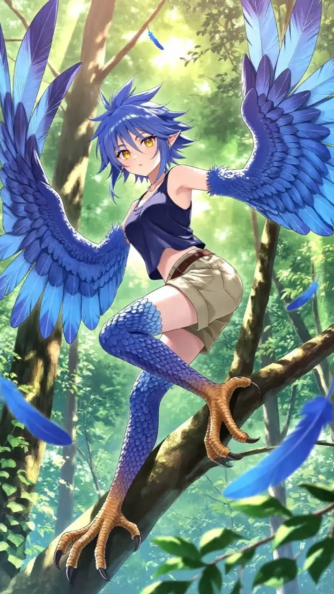 ai character: Avifauna background