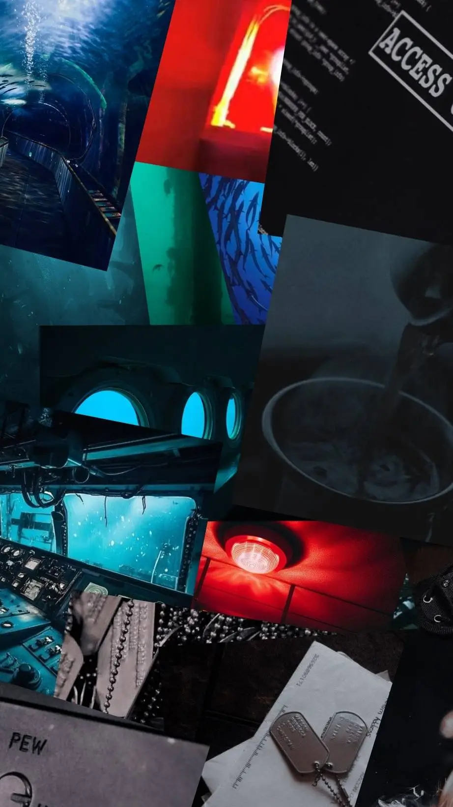 ai character: COD - Underwater background