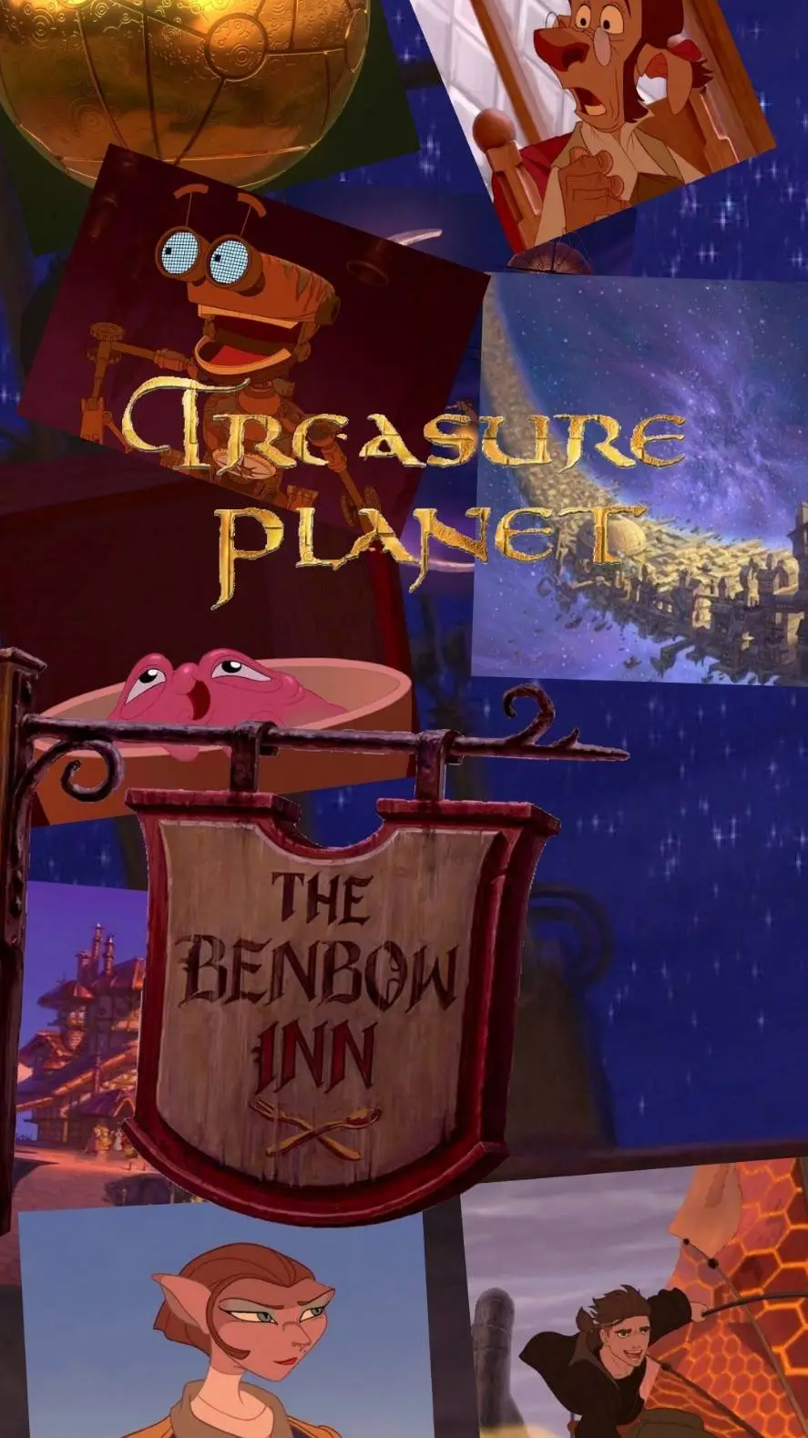 ai character: Treasure Planet background