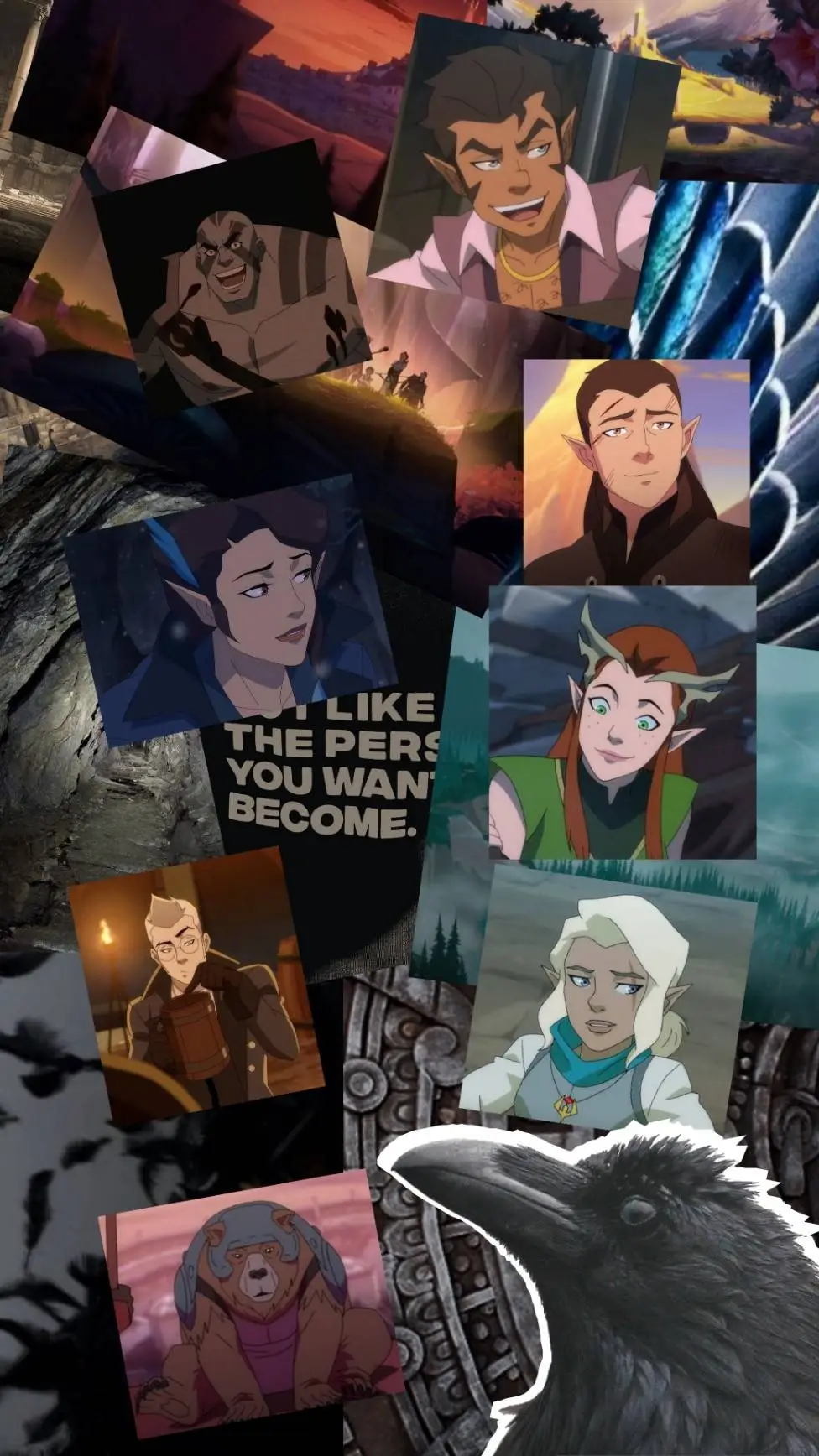 ai character: Vox Machina background