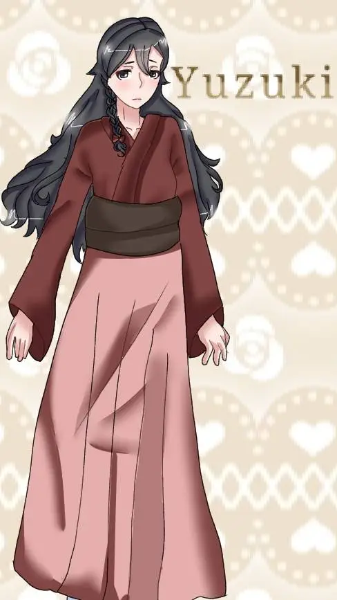 ai character: Yuzuki Aishi.  background