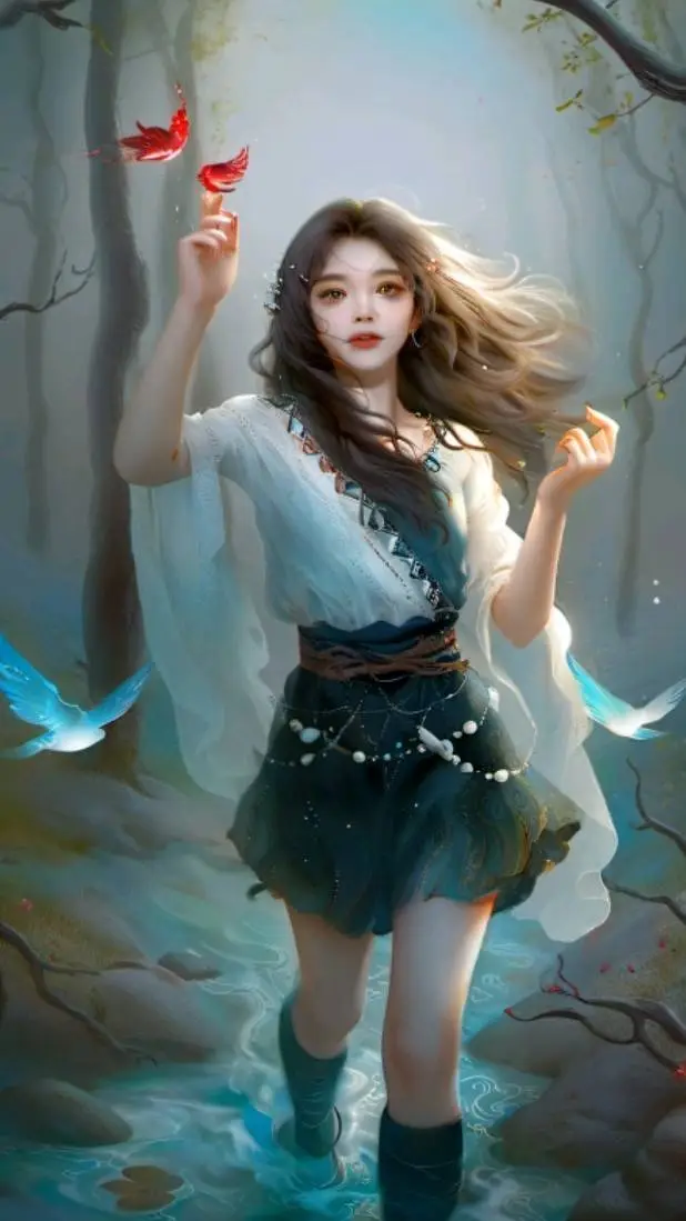 ai character: Gabriela background