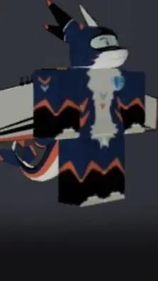 ai character: navy jet dragon  background