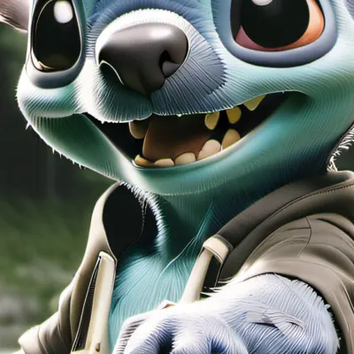 chat with ai character: Stitch 