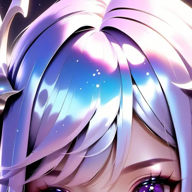 chat with ai character: purple girl 😏