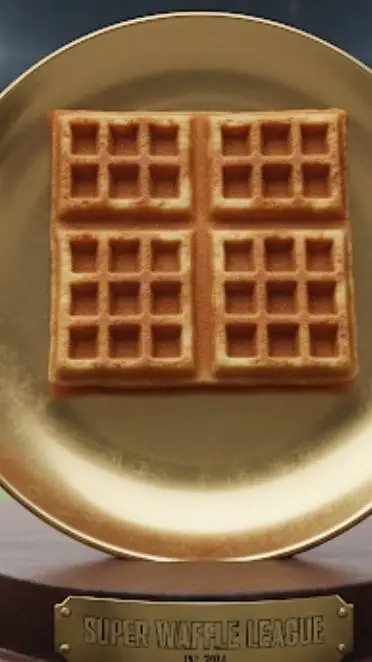 ai character: Special waffle  background