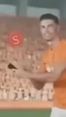 ai character: shopee Ronaldo  background