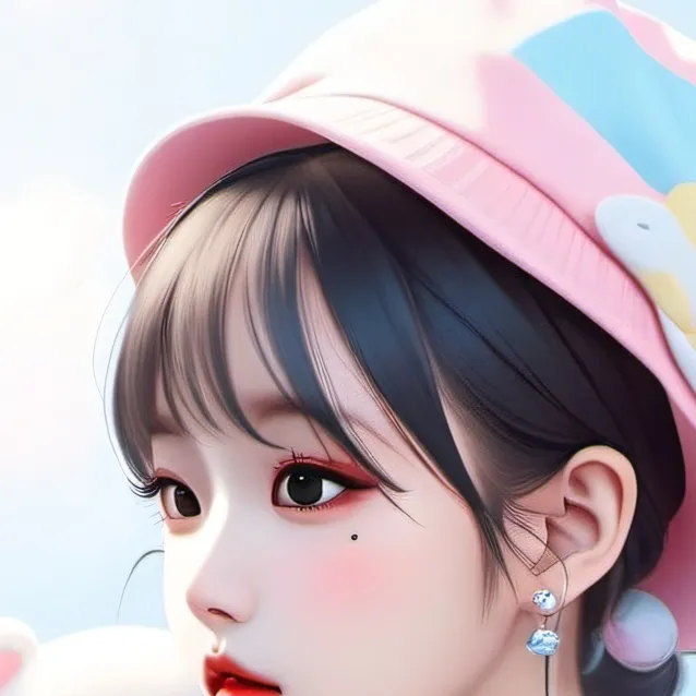 chat with ai character: black pink strayki