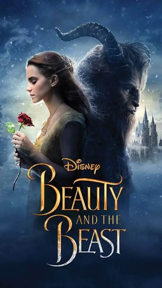 ai character: Beauty and & beast background