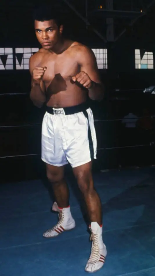 ai character: Muhammad Ali background