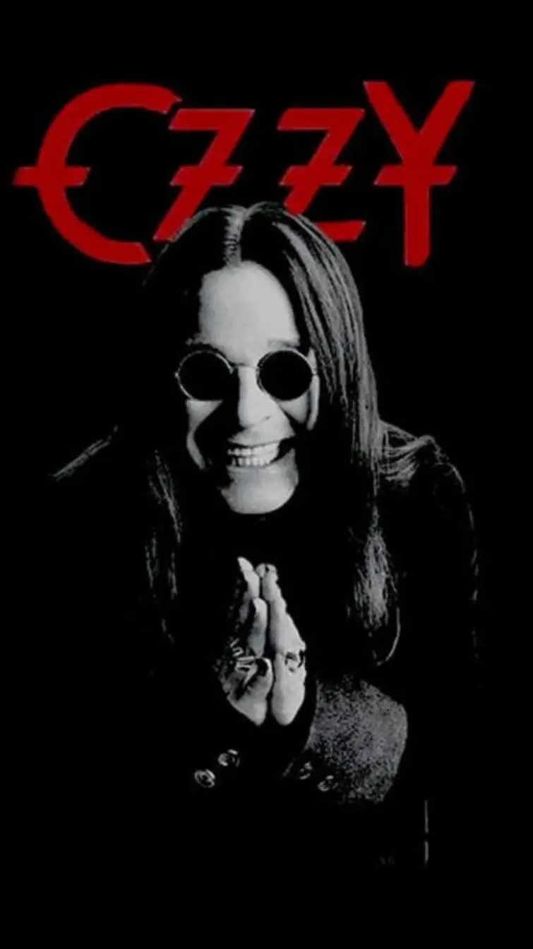 ai character: RIP OZZY background