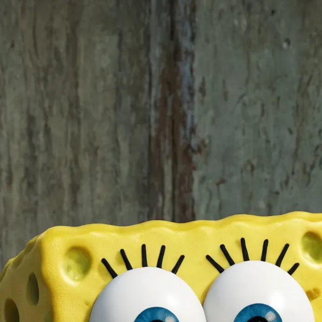 chat with ai character: freaky spongbob