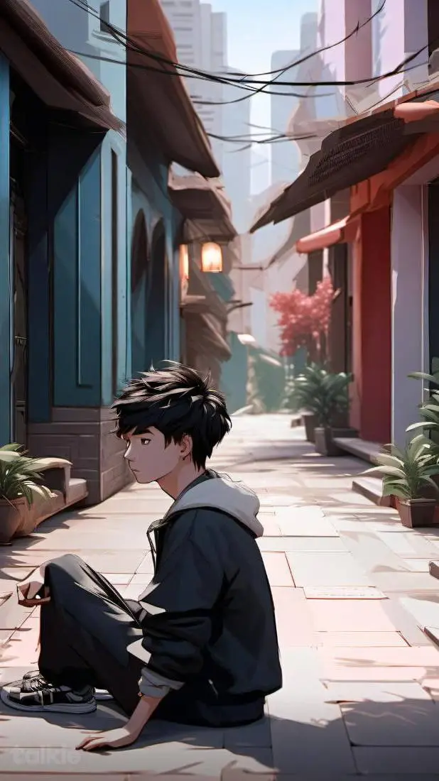 ai character: My name Cody. background