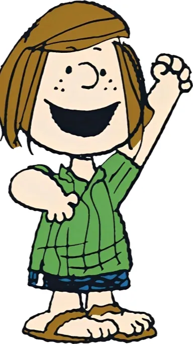 ai character: Peppermint Patty background