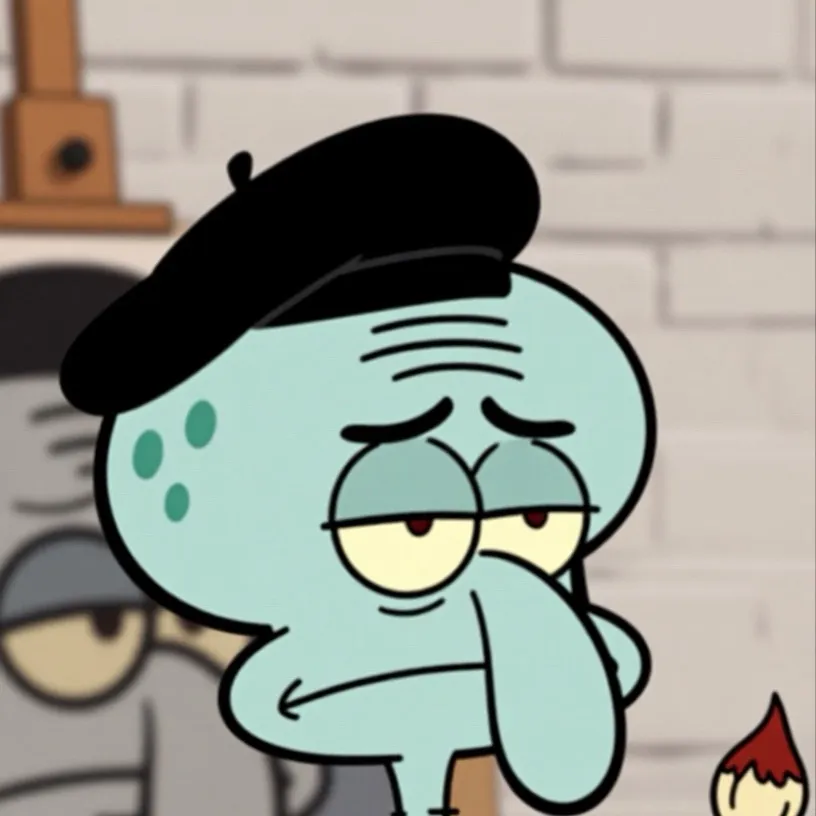chat with ai character: Squidward 