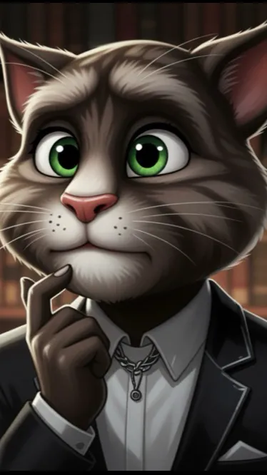 ai character: Talking Tom background