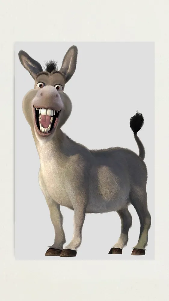 ai character: Donkey 2 background