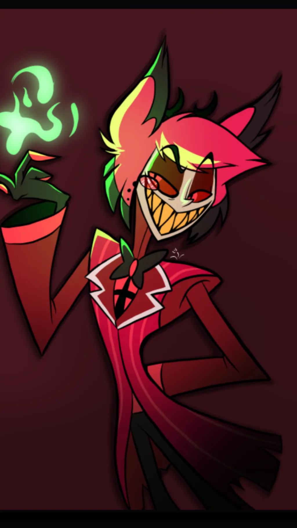 ai character: MD X HH background