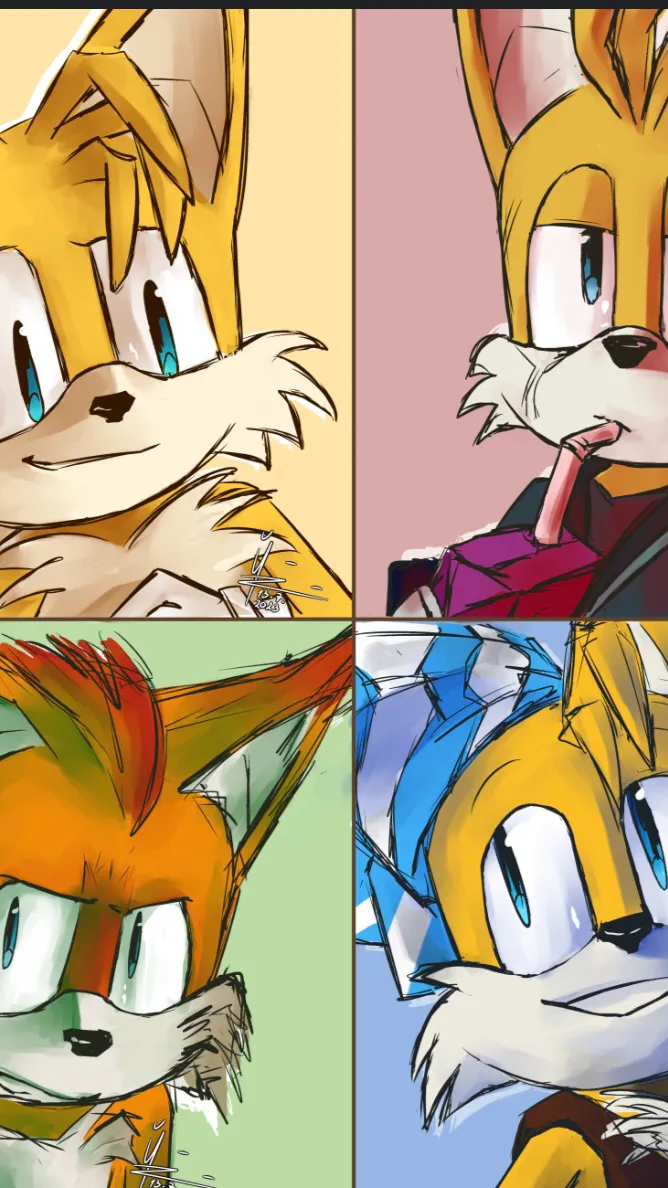 ai character: Sonic prime background