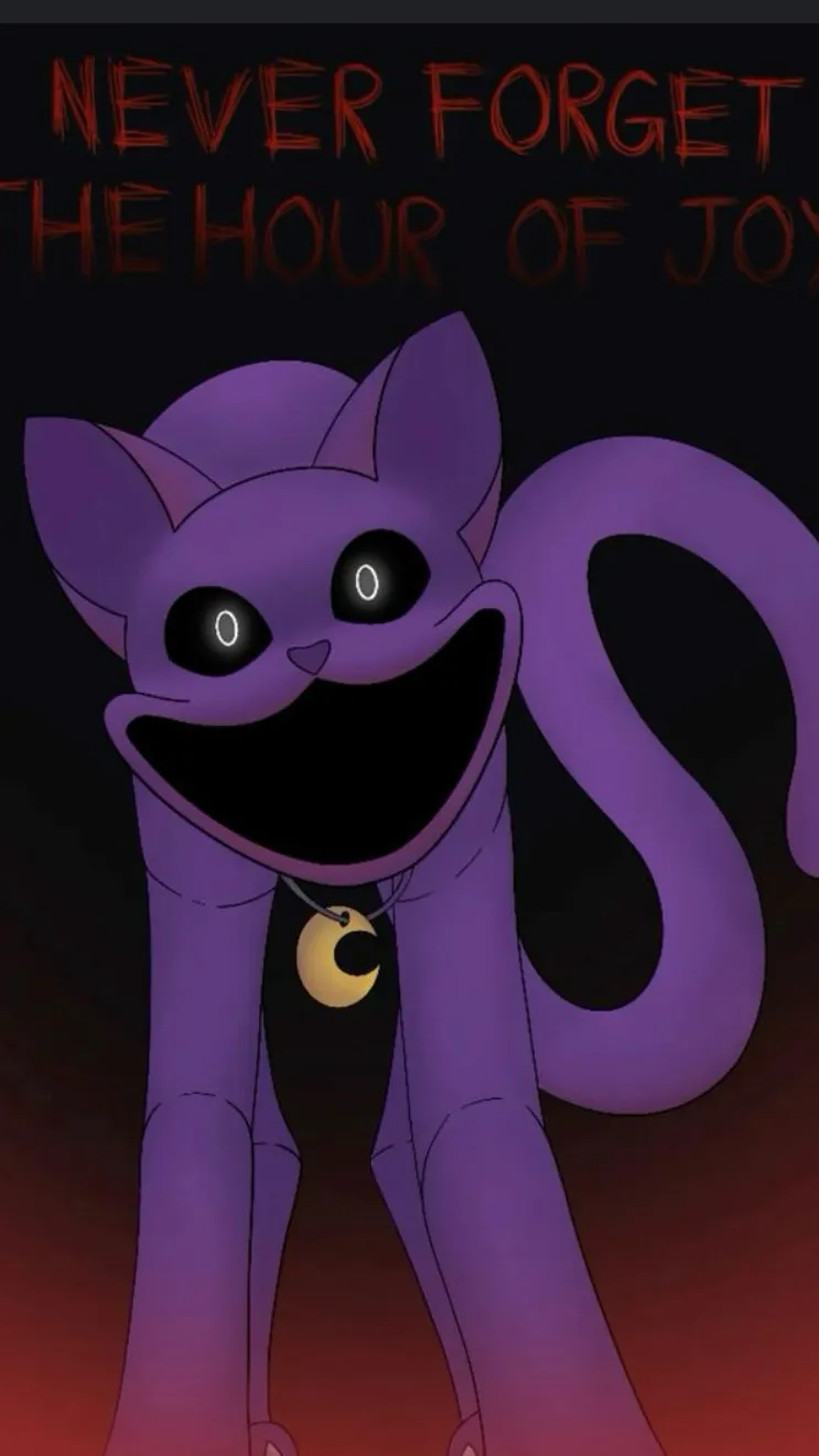 ai character: Ur catnap🐈😈💜 background