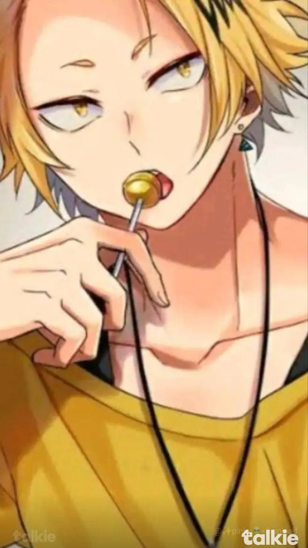 ai character: Denki kamanari background