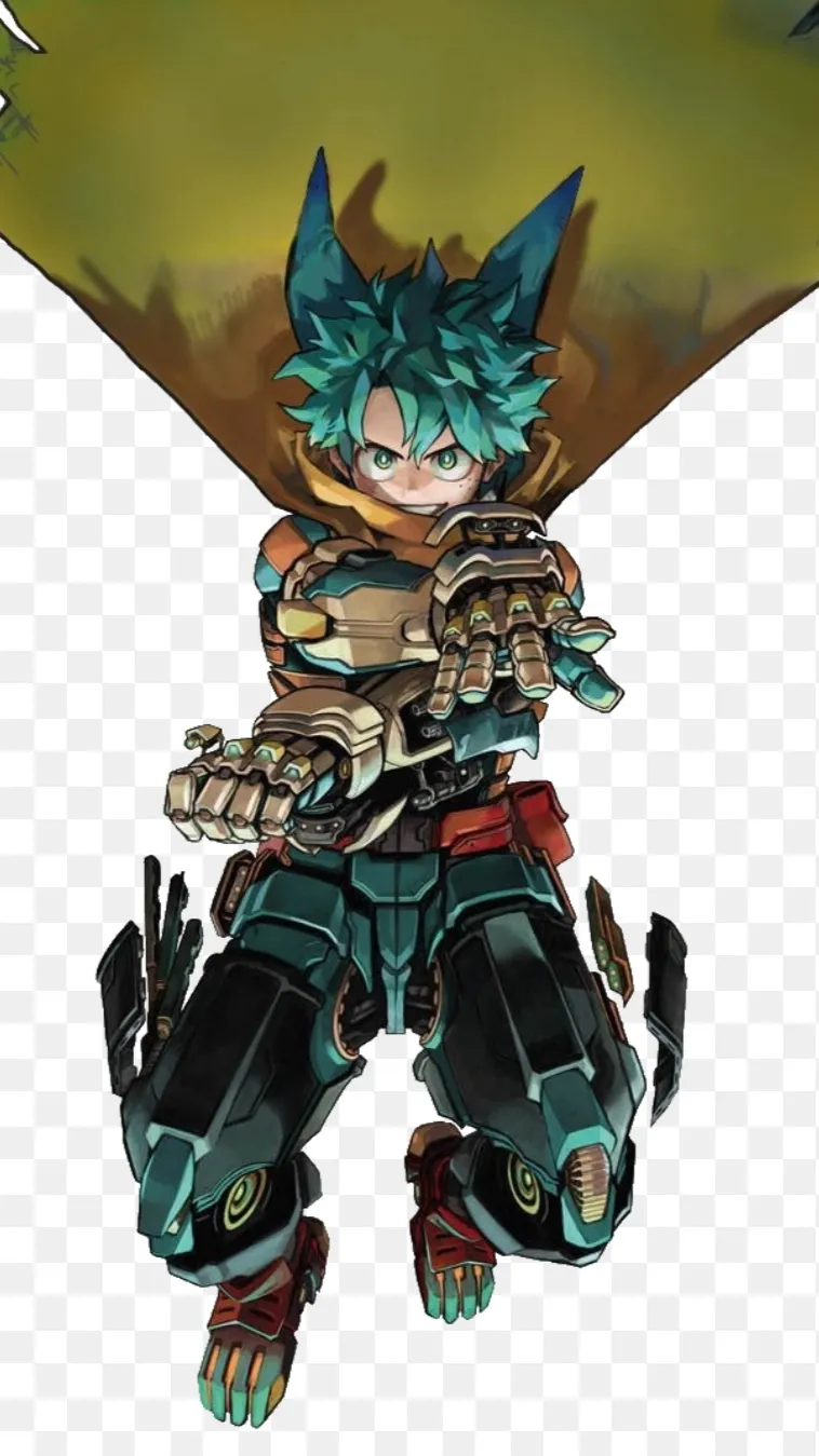ai character: Izuku midoriya  background