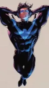 ai character: MHA nightwing background
