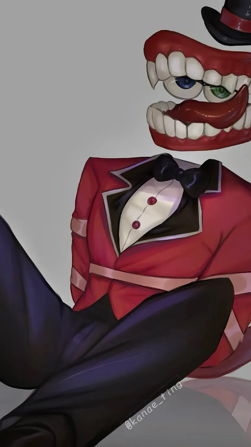 ai character: Caine background