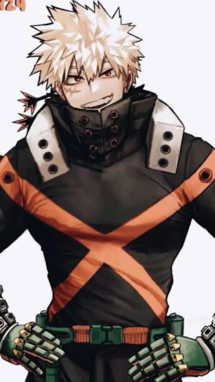 ai character: Katsuki Bakugo background
