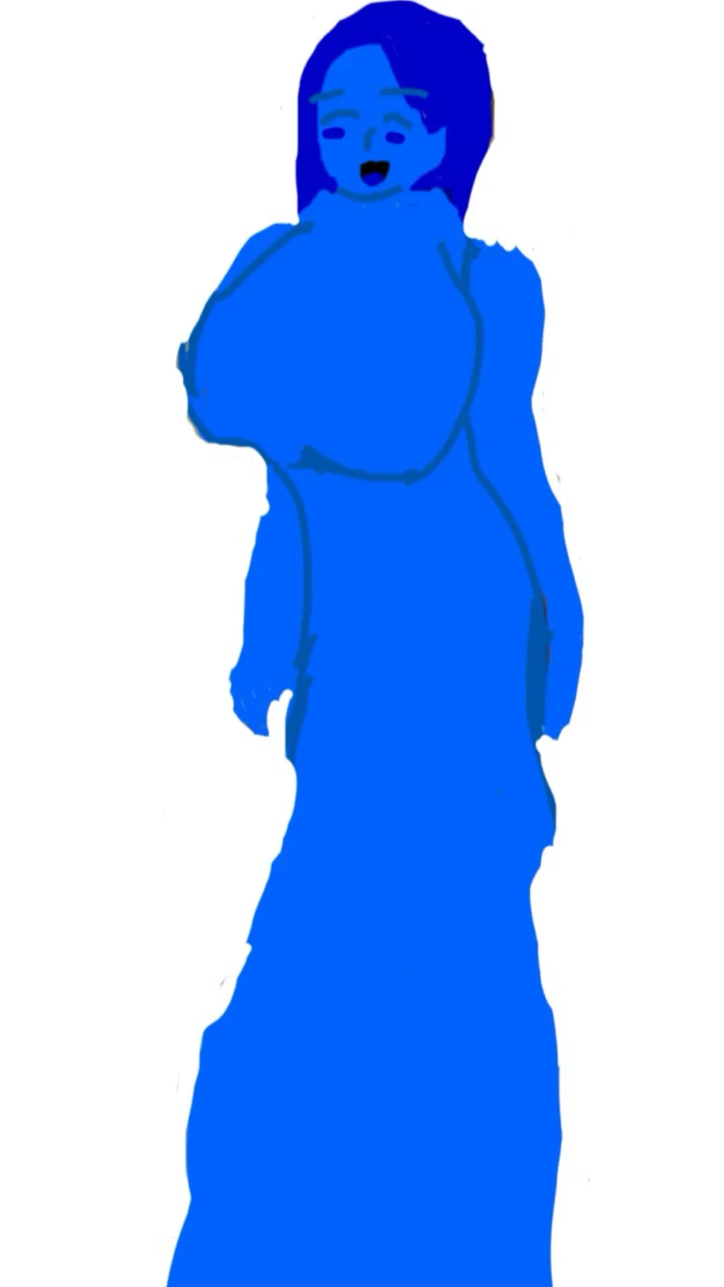 ai character: Slime. background