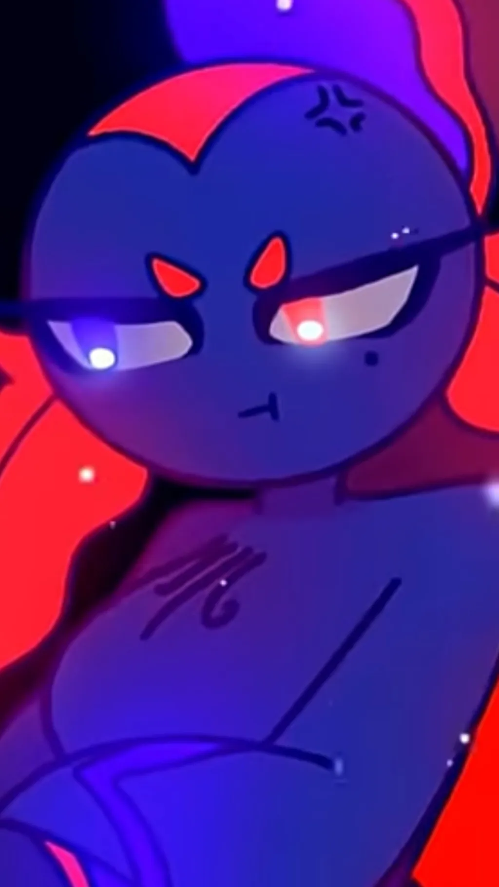 ai character: Azure BettaFish background