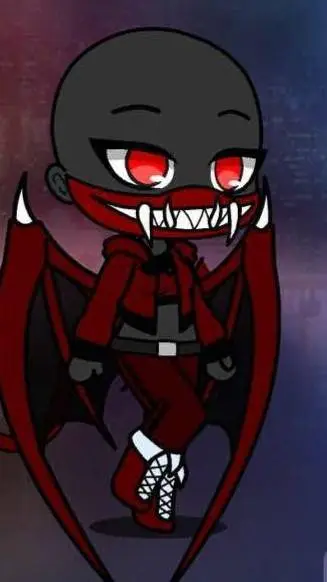 ai character: Demon.exe (gacha) background