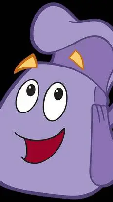 ai character: Sac à dos background