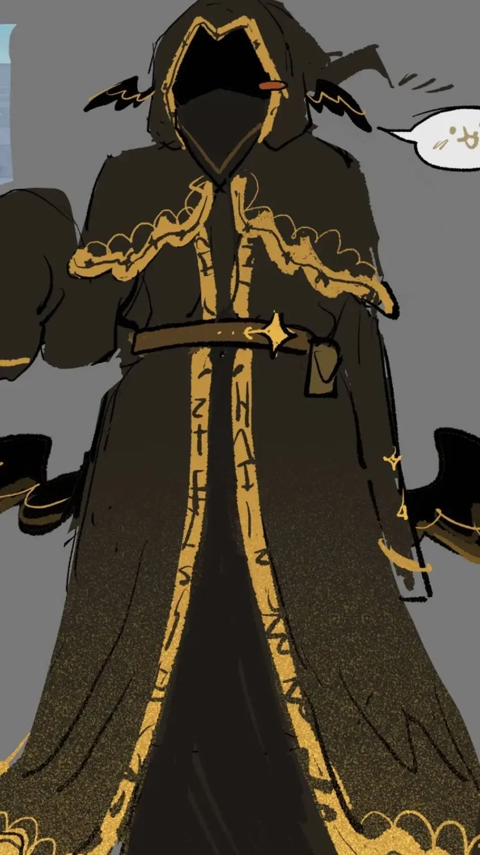 ai character: Forsaken :3 background
