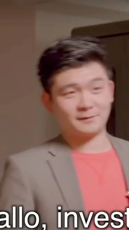 ai character: Asian shark tank background