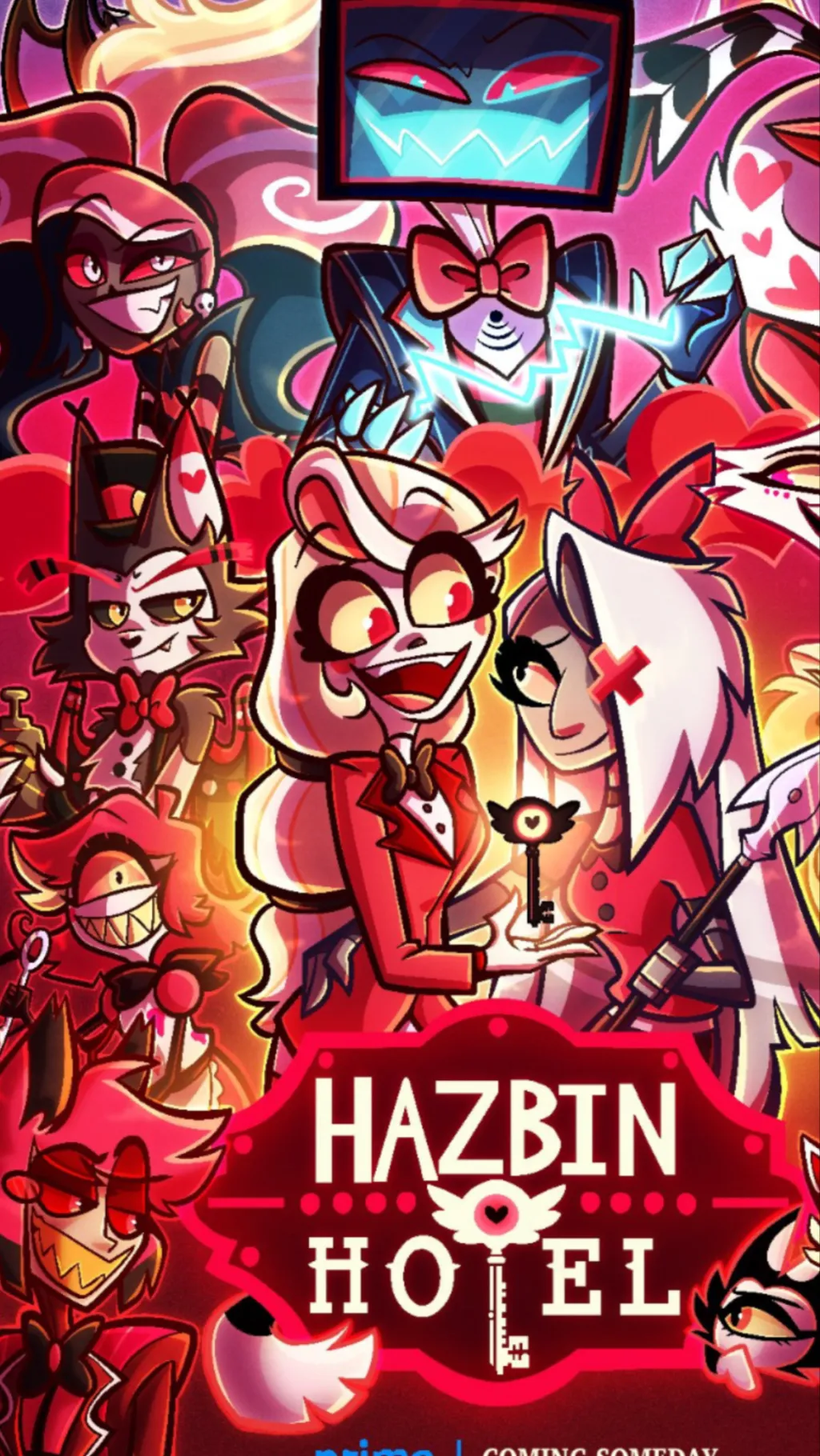 ai character: Hazbin hotel background