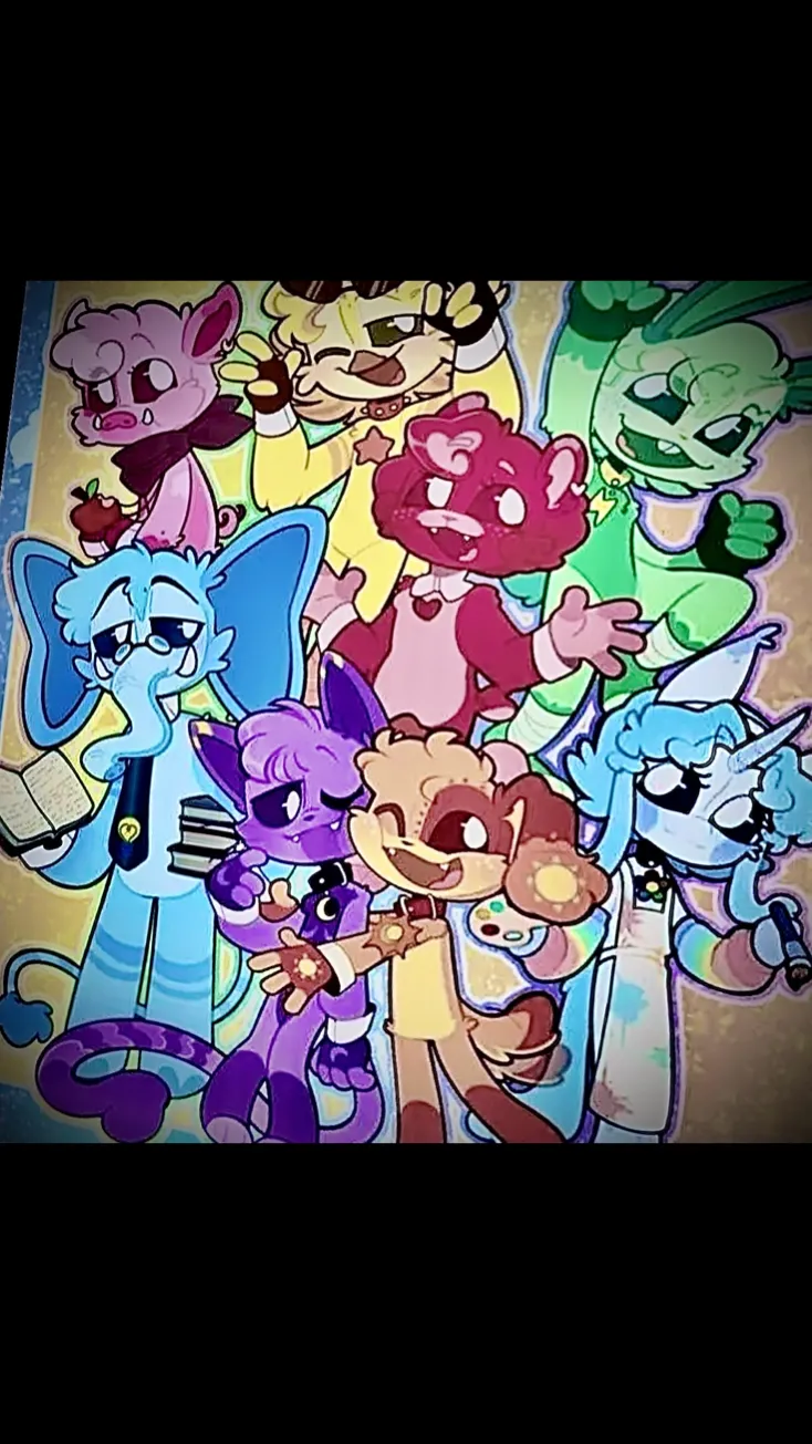ai character: Smiling Critters!! background