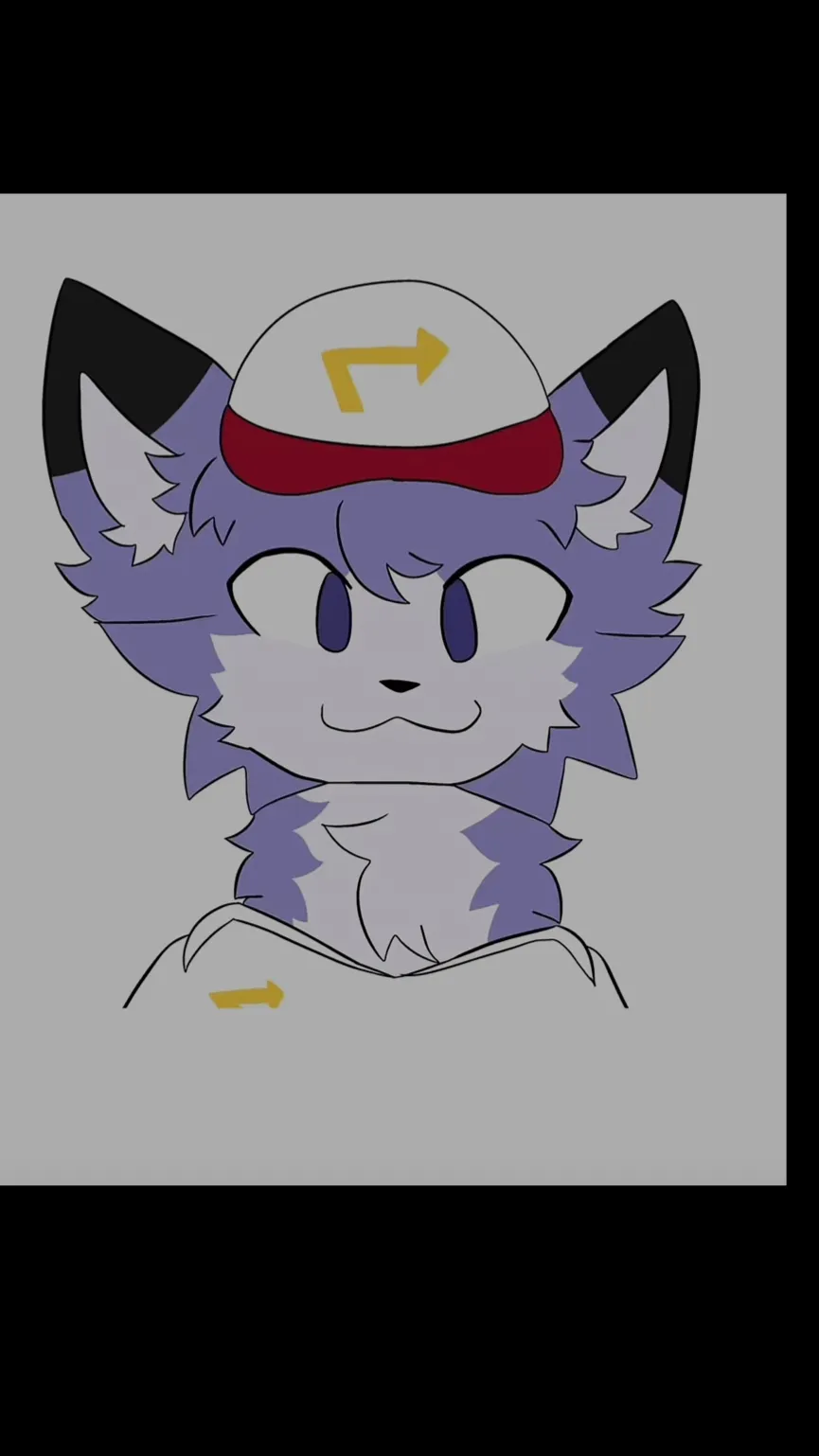ai character: Fast food furry background