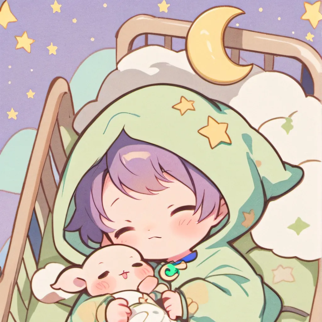 chat with ai character: Moon Baby