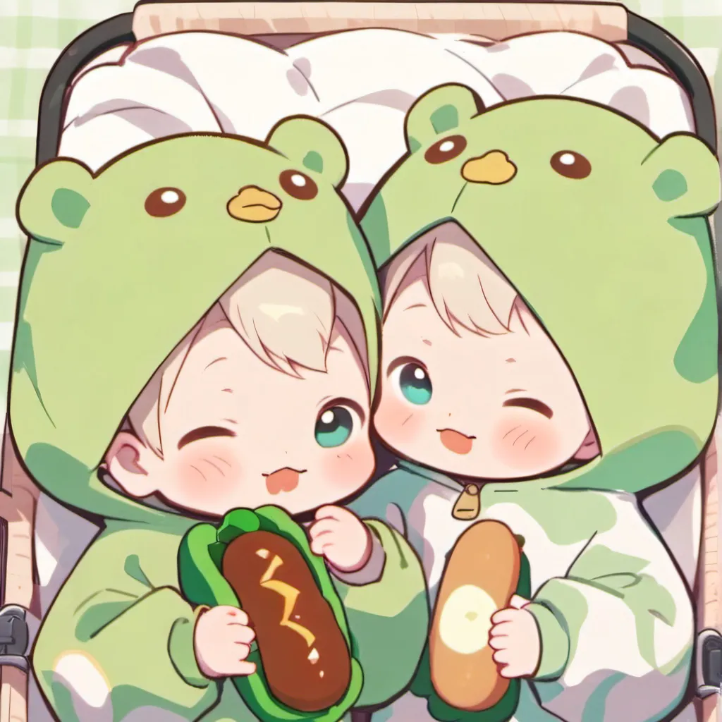 chat with ai character: Food Baby Surprise