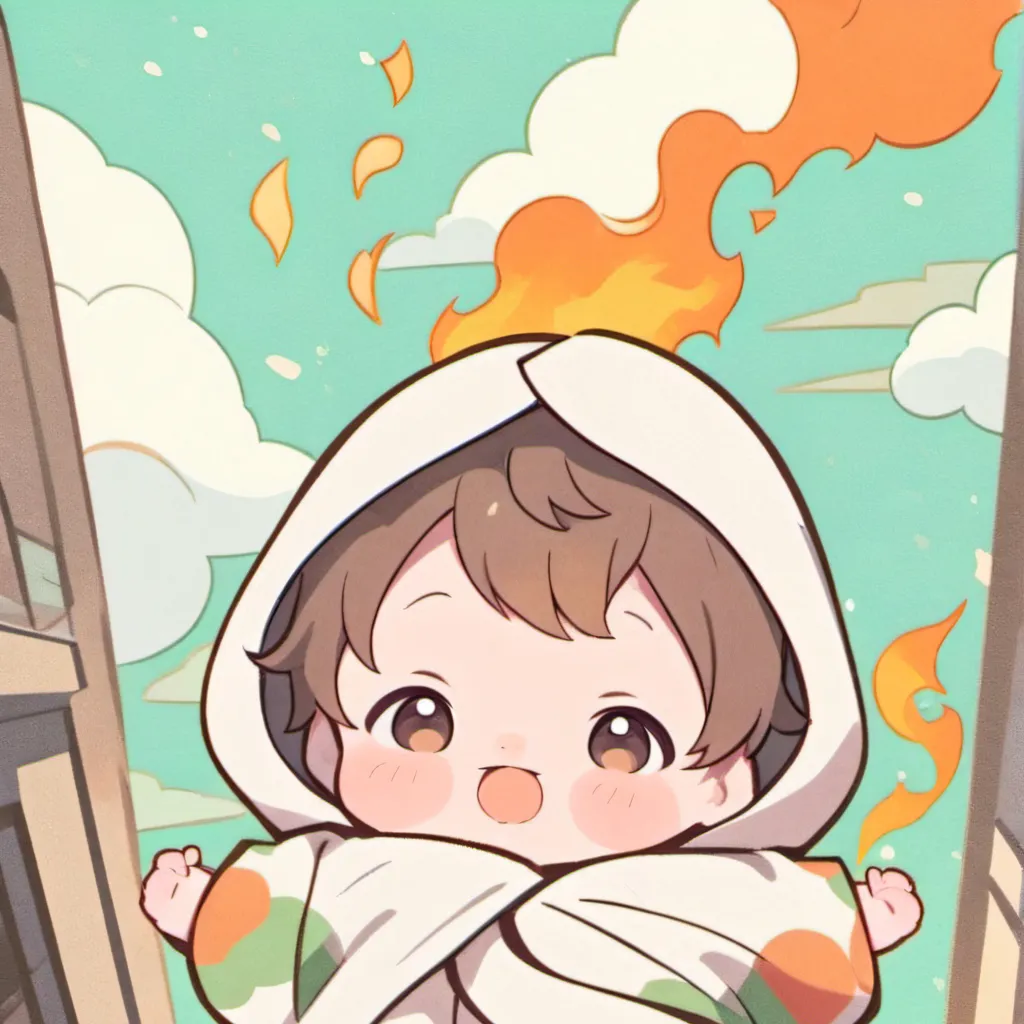 chat with ai character: Falling Baby